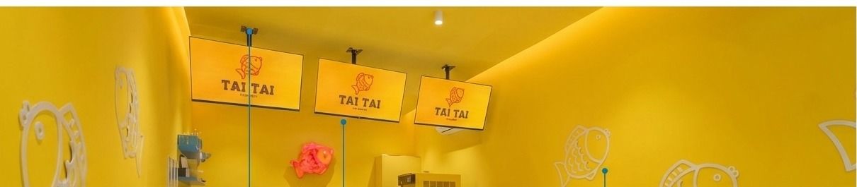 Tai Tai storefront signage, Jubilee Hills, Hyderabad