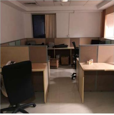 Cabin from AlcorOne's completed KG360 office fit-out in Chennai
