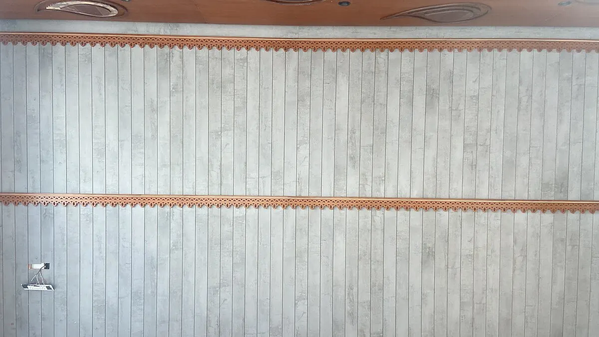 EIPL La Paloma duplex interior in Hyderabad by AlcorOne Solutions — Feature wall